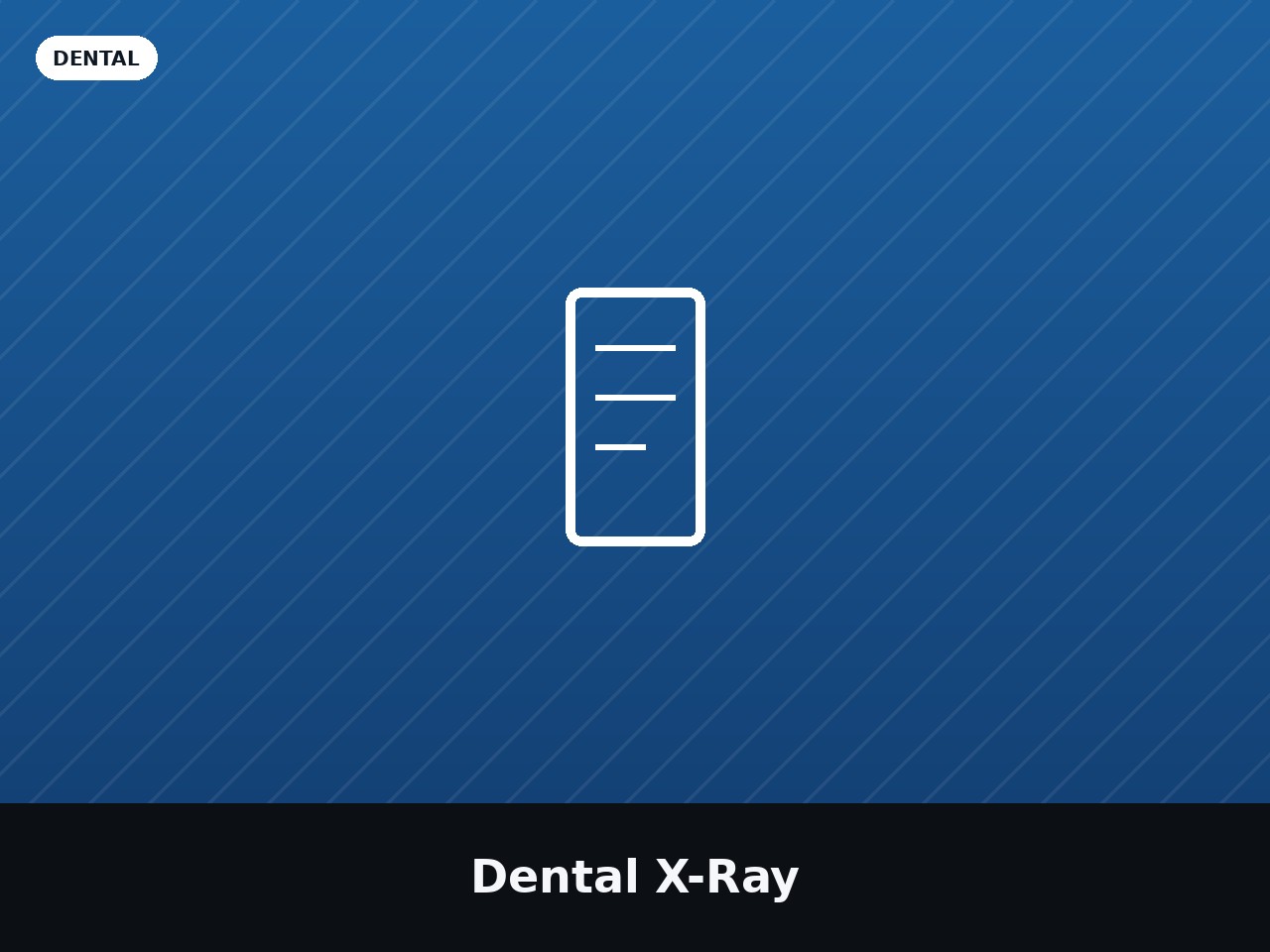 Dental X-Ray