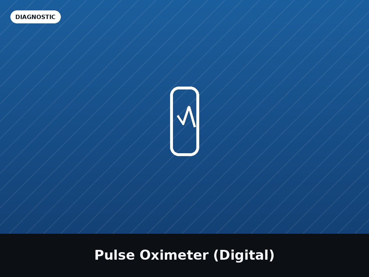 Pulse Oximeter (Digital)